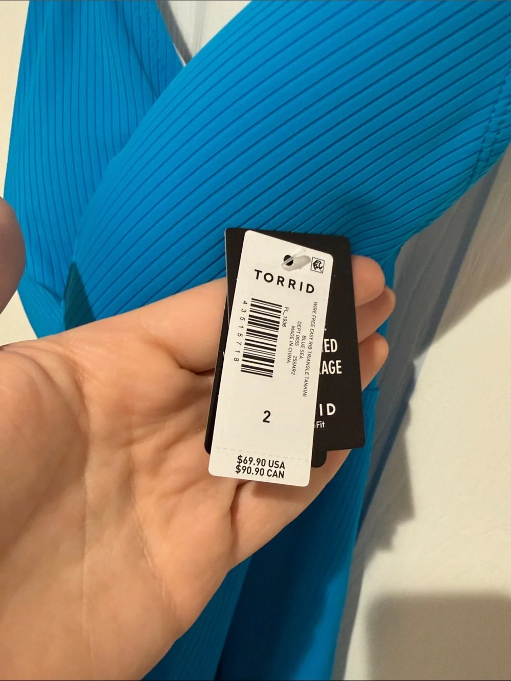 torrid vibrant blue